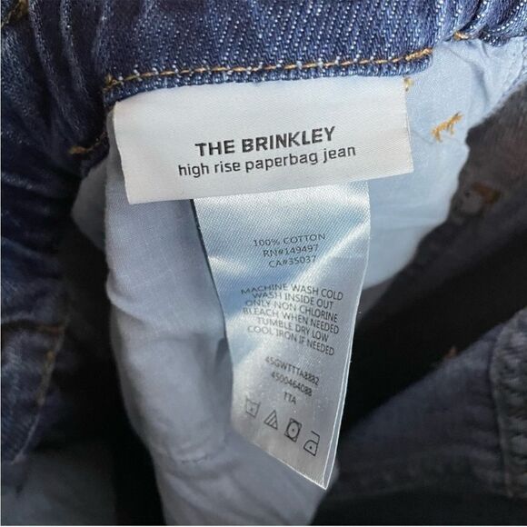 NWT Joes jeans the Brinkley high rise paper bag jeans 30 - Picture 8 of 13